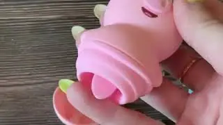 Клиторальный вибратор Cute Pig