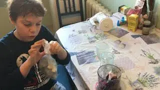 смузи из ежевики и клюквы
