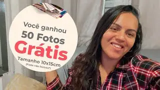 Ganhei 50 fotos GRÁTIS no FotoRegistro 🎉🎉