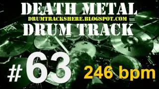 #63  DEATH METAL | DRUM TRACK 246 bpm