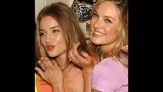 Candice Swanepoel & Rosie Huntington-Whiteley Best Friends ♥