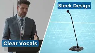 Vak 40 - Wireless #ConferenceSystem w/ 200 Ch., Camera Tracking, Digital Voting & More...
