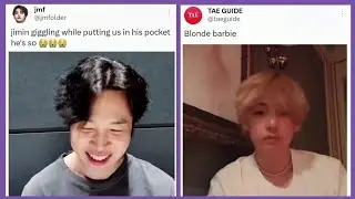 BTS tweets bc Vmin came home