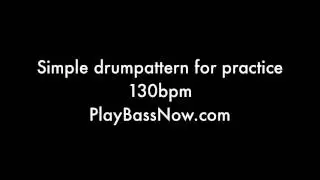 130 bpm Drum machine loop pattern