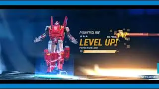 Transformers: Earth Wars Autobot Powerglide 3stars Upgrade Level 10 to 20