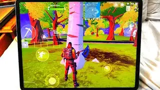 iPad Pro [2021] Fortnite 120fps Gameplay! [Fortnite Mobile] [M1 iPad Pro Gaming Test]