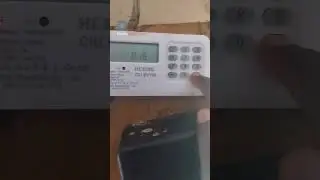 Time of your last recharge using a KPLC prepaid meter 