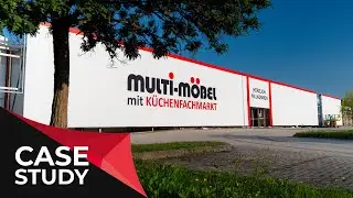 XXL Banner für Multimöbel Markersdorf – Textile Fassade von Texsib
