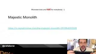 DevX Live #3 - Introdução a microservices AO VIVO