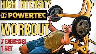 Powertec (Lever Gym) High Intensity Training Upper Body Workout