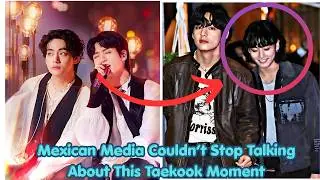 Mexican Media Couldn’t Stop Talking About This Taekook Moment 👀