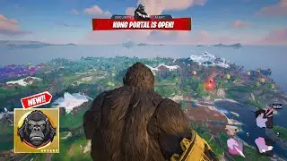 KONG BOSS IN FORTNITE!! (New Update)