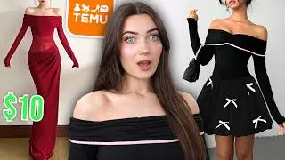 I Bought UNREALISTIC Dresses From TEMU... Is It a SCAM!?