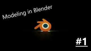 Making a background for my desktop! | Blender #1: Modeling part 1|