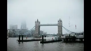 Driving Through London's beautiful Tower Bridge
