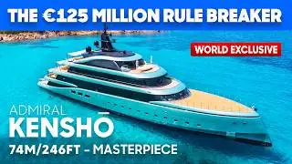 😍 Inside Kenshō: World Exclusive €125 Million Superyacht Tour