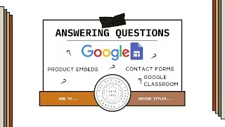 Answering more of your Google Site Questions