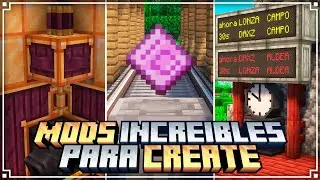 😎 MODS INCREIBLES para CREATE 😎