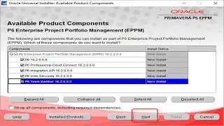 Primavera P6 EPPM 17.7 Download and Install on Windows 10,11 @P-4
