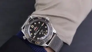Omega Seamaster Diver 300M 007 James Bond Edition 210.90.42.20.01.001 Unboxing Video (4k)