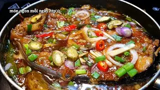 Cách làm cá tra dầu kho me thơm ngon | món ngon mỗi ngày htp
