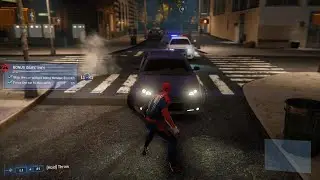 Stop The Car Without Taking Damage | Spider-Man Remastered PS5