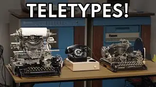 Restoring a Model 15 and a Model 14 Teletype