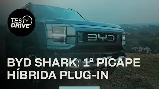 BYD lança a picape híbrida Shark; veja todos os detalhes