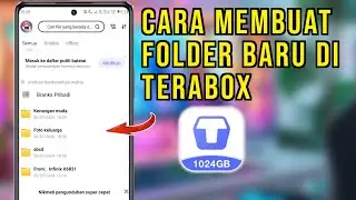 CARA MEMBUAT FOLDER BARU DI TERABOX