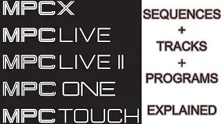 Mpc Sequences, Tracks and Programs Explained