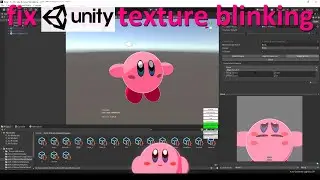 fix Unity texture blinking
