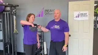 Peak Women Ribbon Cutting Business Card Drawing Winner!