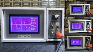 DIY 10Hz-50kHz Arduino Oscilloscope on 128x64 LCD display