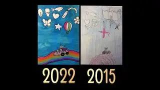 Recreating my old art work