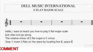 E FLAT MAJOR