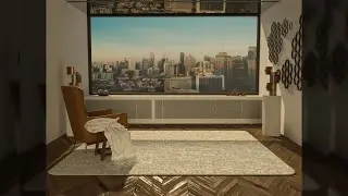 3D Interior Design speed build  |  Adobe Dimension