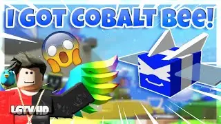 😮 I GOT THE *COBALT* BEE! - Bee Swarm Simulator [ROBLOX]