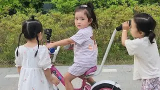 [Re-Upload] What is RUDA's reaction when her friend asks to borrow a bicycle? 🚲