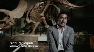 2023 Indo-US Chamber of Commerce Tampa Visionary Award Recipient, Sidd Pagidipati & His Triceratops