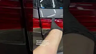 Toyota Fortuner 2021. как снять фонари, молдинг и разобрать крышку багажника.