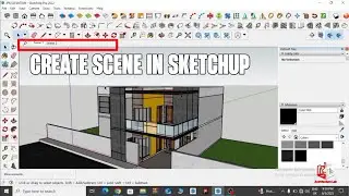 Create Scene in Sketchup | How To Create Scene In Sketchup