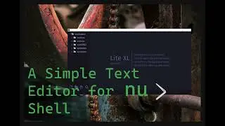 NuShell Default Text Editor (LiteXL)
