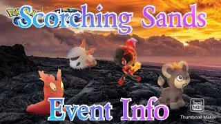 Scorching Sands Event Info (Pokemon Go)