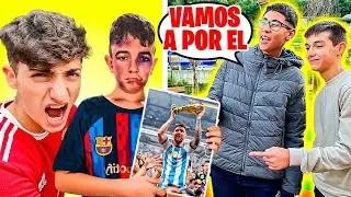 Los ABUSONES del COLEGIO QUIEREN PEGAR al NIÑO MESSI por su ÍDOLO!