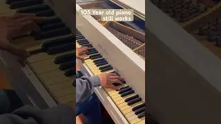105 Year Old Grand Piano Still Works 🤍🎹(