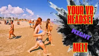 Can Your VR Headset Survive 15 Minutes of Rimini Beach? (8K VR180)