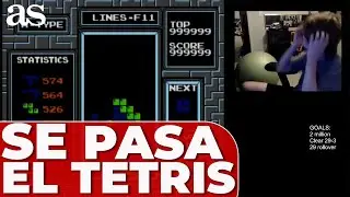Un NIÑO de 13 AÑOS es el PRIMER SER HUMANO en PASARSE el TETRIS