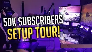 My Gaming Setup & Room Tour 2018 (& Giveaway!) | 50K Subscribers