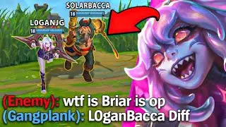 *MUST SEE* I HARD CARRIED THE BEST GANGPLANK (SOLARBACCA) IN RANKED!