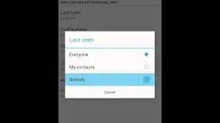 How to Disable Last Seen Feature in WhatsApp